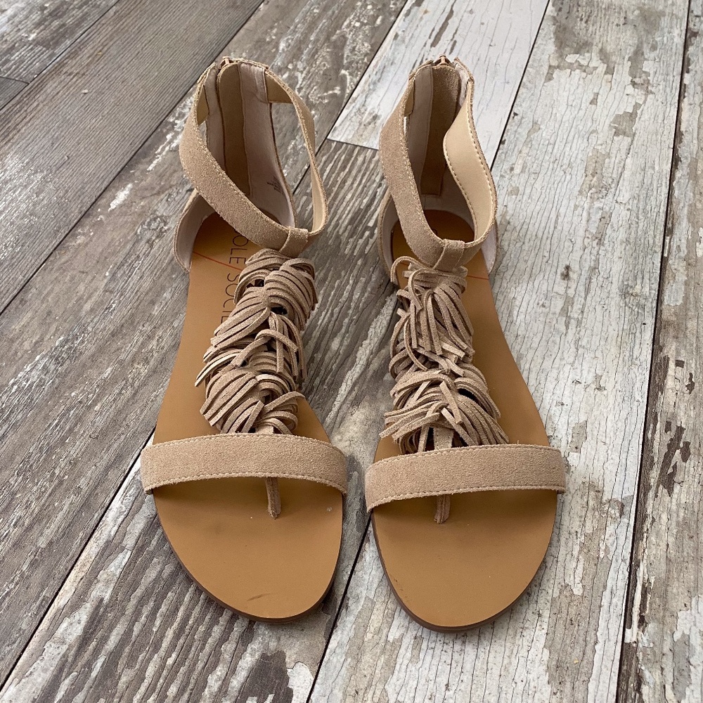 Sole Society Koa Sandles